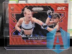 2022 Panini Prizm UFC MANON FIOROT RC ROOKIE #36 RED WAVE PRIZM